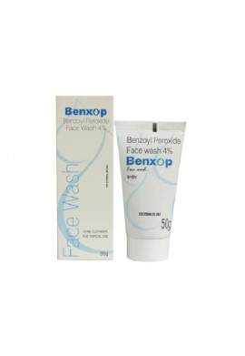 Benxop 50mg Benzoyl Peroxide 4% Face Wash