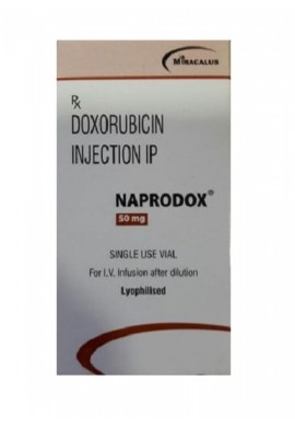 Naprodox 50mg Doxorubicin Injection 