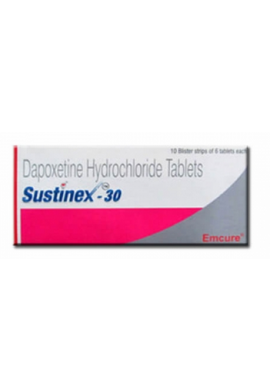 Sustinex 30mg Dapoxetine Tablets