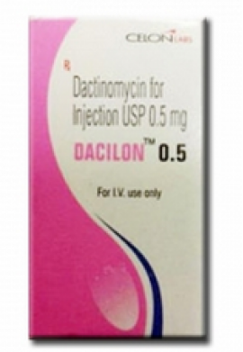 Dacilon 0.5mg Dactinomycin Injections