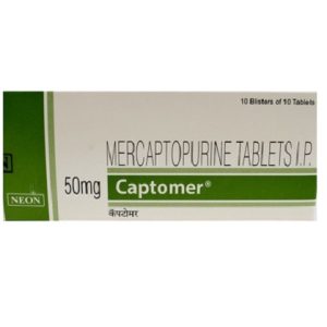 Captomer 50mg Mercaptopurine Tablet