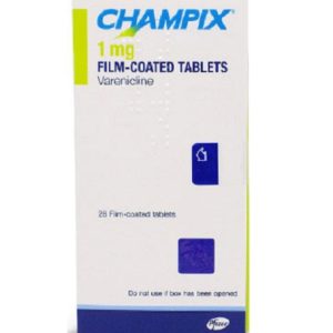 Champix 1mg Varenicline Tablets