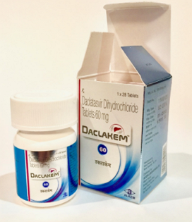 Daclakem Daclatasvir 60 mg Tablets