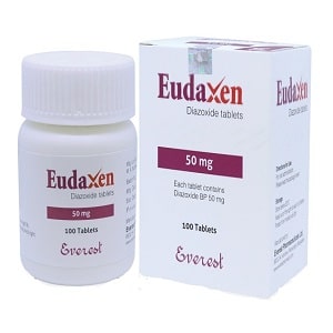 Eudaxen 50mg Tablets, Diazoxide