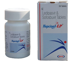 Hepcinat LP Tablets Ledipasvir Sofosbuvir