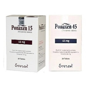 Ponaxen Tablets, Ponatinib