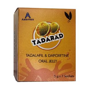 Tadarad Oral Jelly, Tadalafil & Dapoxetine