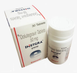 Instgra 50mg Dolutegravir Tablets Emcure
