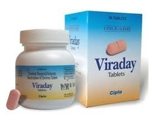 Viraday Tablets (Tenofovir/ Efavirenz/ Emtricitabine)
