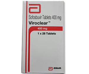 Viroclear 400mg Sofosbuvir Tablets Abbott
