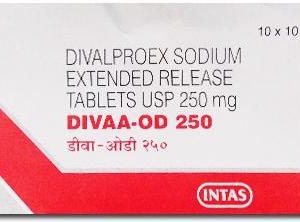 Divaa-OD 250mg Tablets