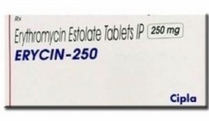 Erythromycin 250 mg Tablets Cipla