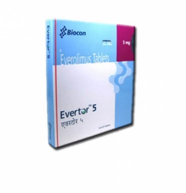 Evertor 5mg Everolimus Tablets