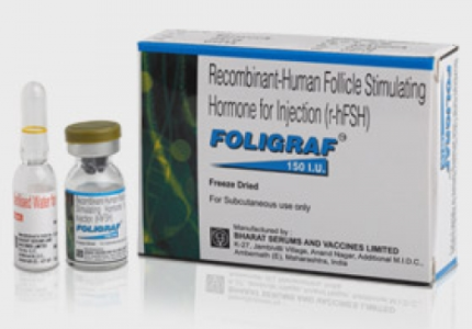 Foligraf 150 I.U. Injection Price