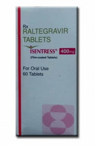Isentress 400mg Raltegravir Tablets MSD