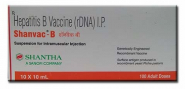 Shanvac-B Hepatitis B vaccine