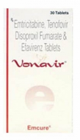 Vonavir Tenofovir/Emtricitabine/Efavirenz Tablets