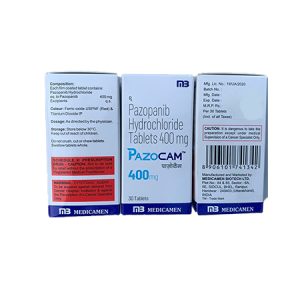 Pazocam 400 mg Pazopanib Tablet